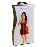 Kjole S Pleasures R�d/Sort (Onesize) #1