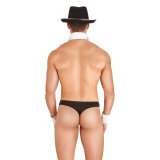 Erotisk Kostume S Pleasures Sort/Hvid Onesize #2