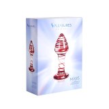 Anal plug S Pleasures Rd Gennemsigtig (10,3 cm) (10,2 cm) #1