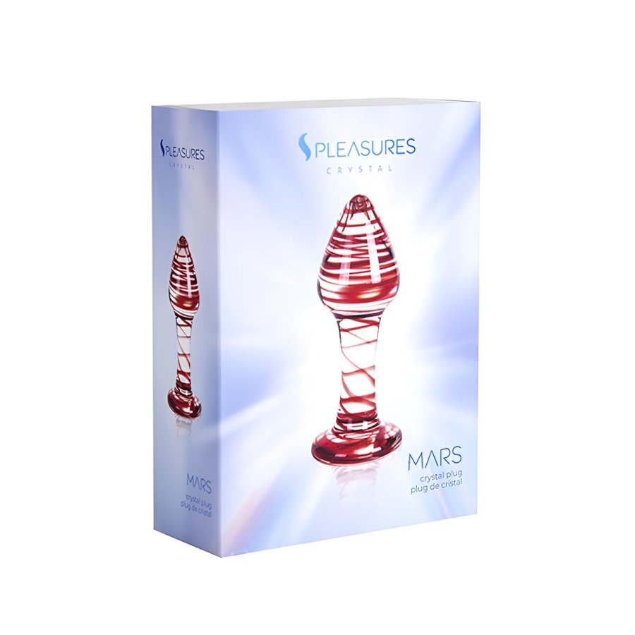 Anal plug S Pleasures Rd Gennemsigtig (10,3 cm) (10,2 cm) #1