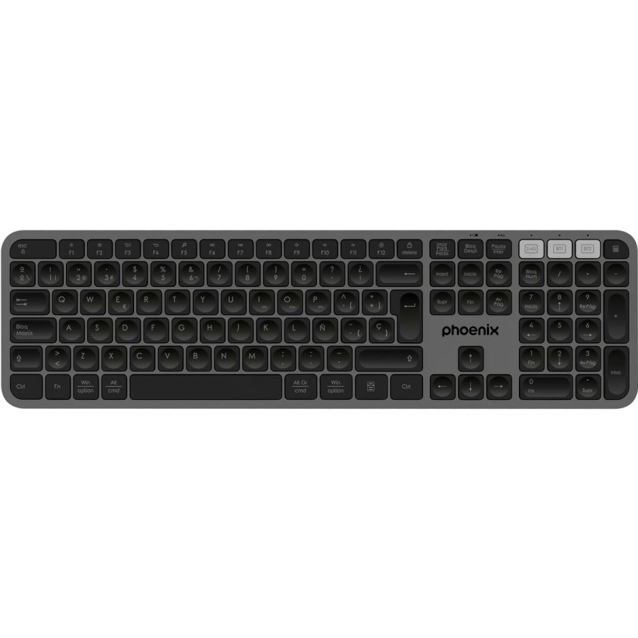 Bluetooth-tastatur Phoenix K300 Gr� Spansk qwerty #1