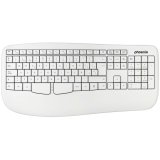 Tr�dl�st tastatur Phoenix K201 Hvid Spansk qwerty #1
