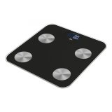 Digital badevgt JATA HBAS1155 Sort Glas Hrdet glas 180 kg #5