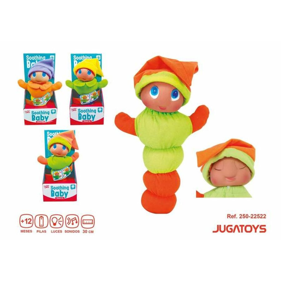 Baby Dukke Lys Lyd Orm 30 cm #2