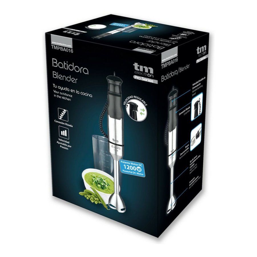 Hndblender TM Electron Rustfrit stl 1200 W #5