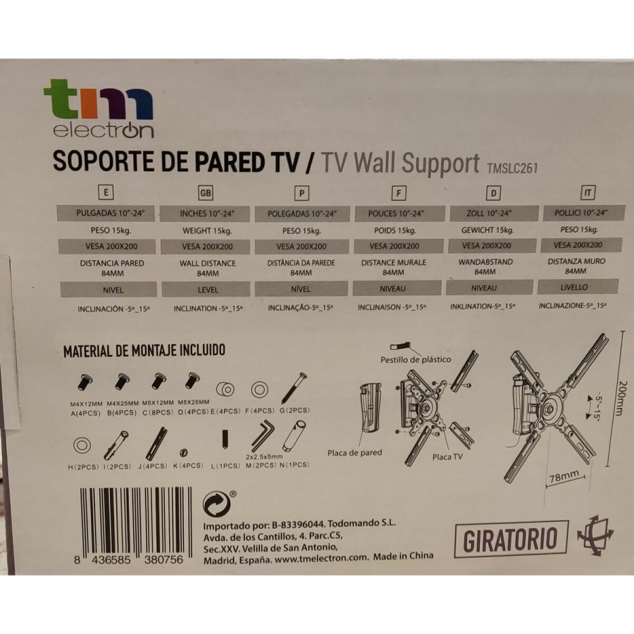 TV-holder TM Electron 15 kg 10