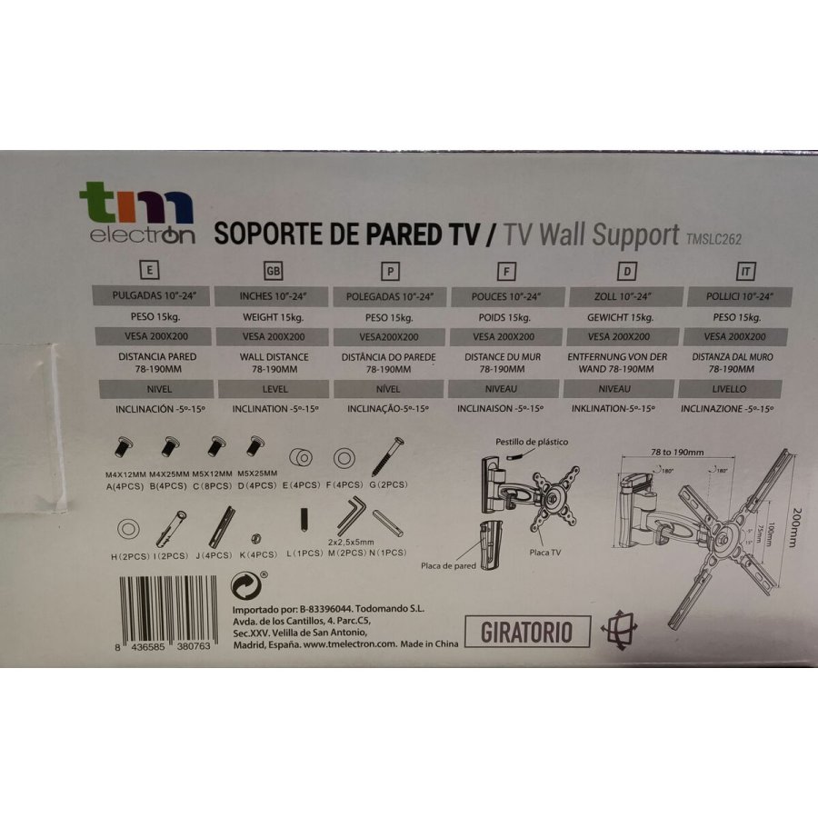 TV-holder TM Electron 15 kg 10