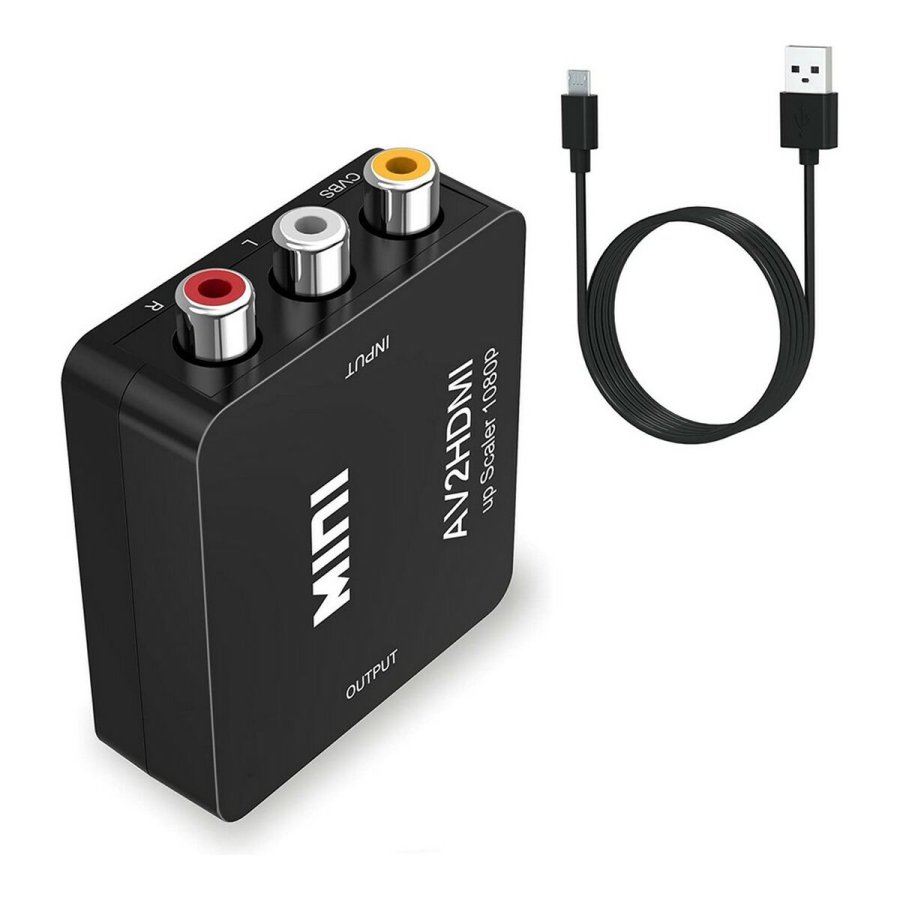 Signalforstrker HDMI 3 x RCA #11