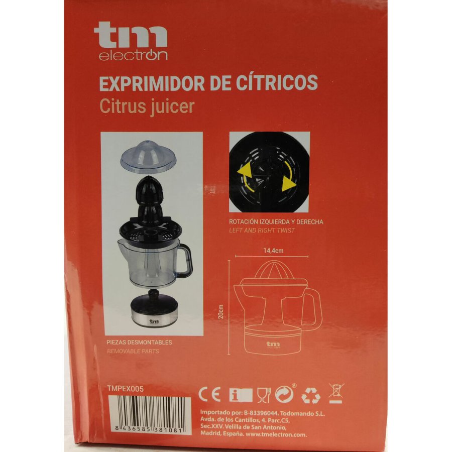 Elektrisk juicer TM Electron 40W (700 ml) #3