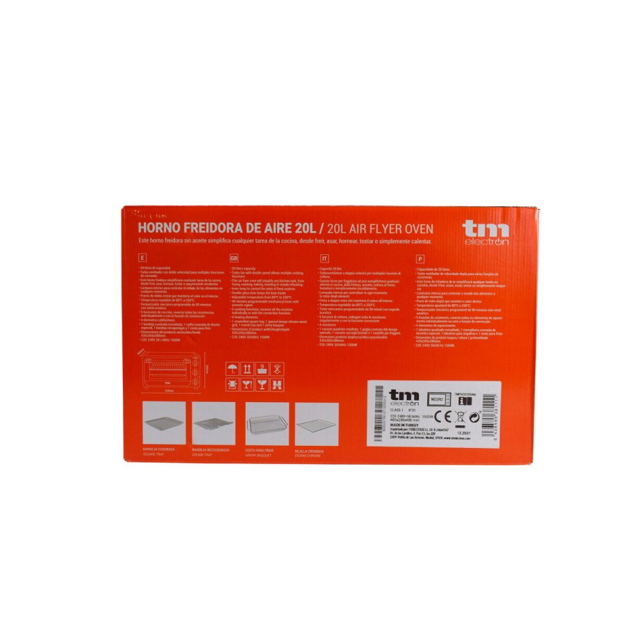 Frituregryde TM Electron 1500 W (43,5 x 26,5 x 38 cm) #5