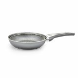 Stegepande med kurv TM Home  24 cm Aluminium #1