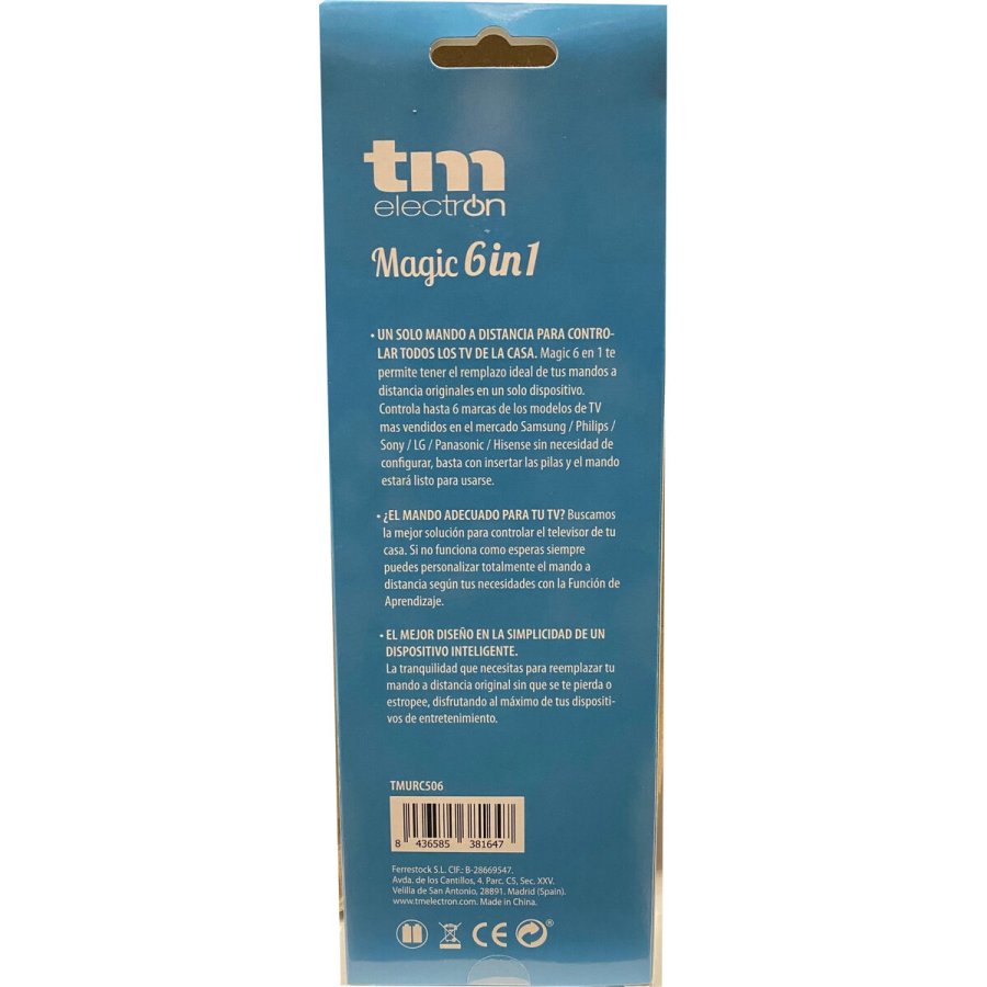 Universal fjernbetjening TM Electron 6 i 1 #7
