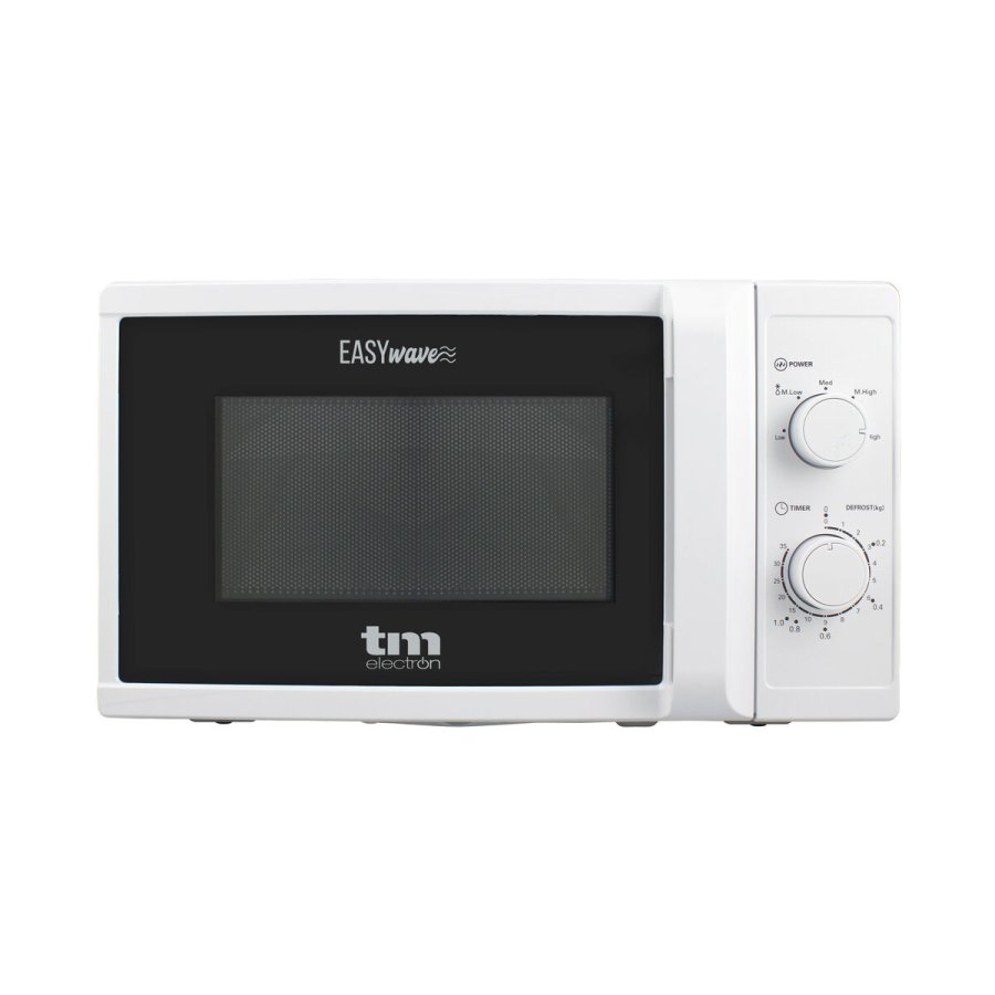 Mikroblgeovnen med Grill TM Electron Hvid 700 W 20 L #3