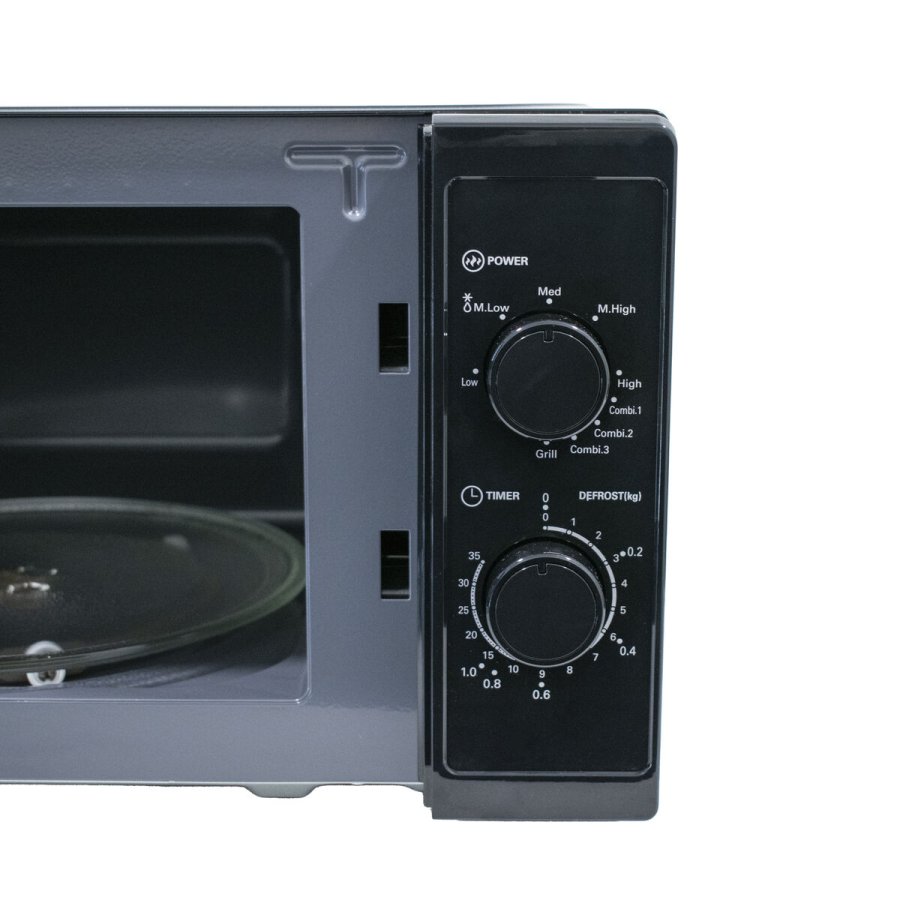 Mikroblgeovnen med Grill TM Electron Sort 700 W 20 L #9