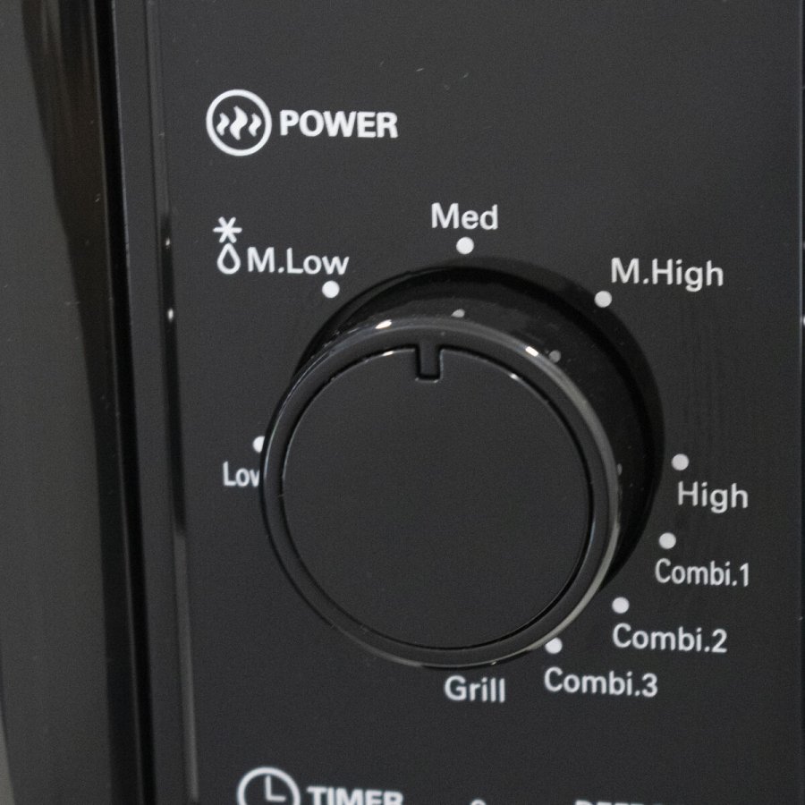 Mikroblgeovnen med Grill TM Electron Sort 700 W 20 L #11