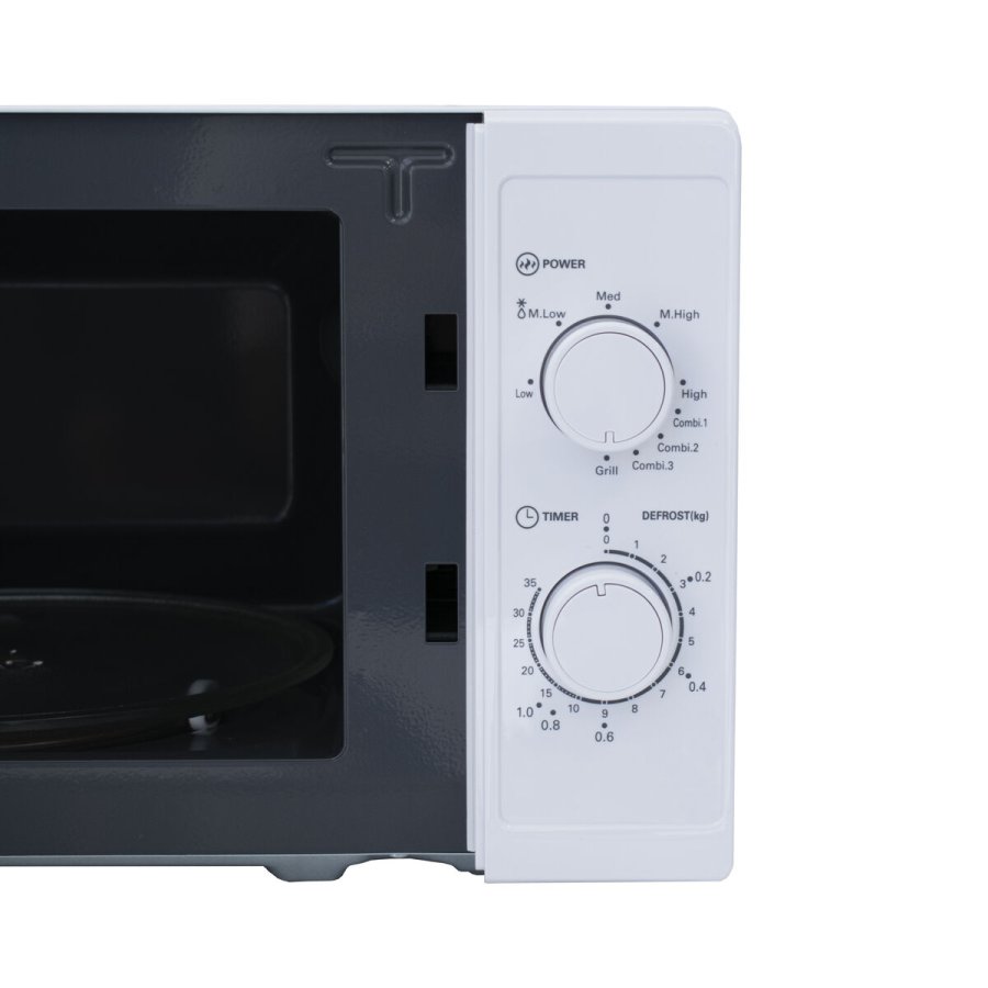 Mikroblgeovnen med Grill TM Electron Hvid 700 W 20 L #7