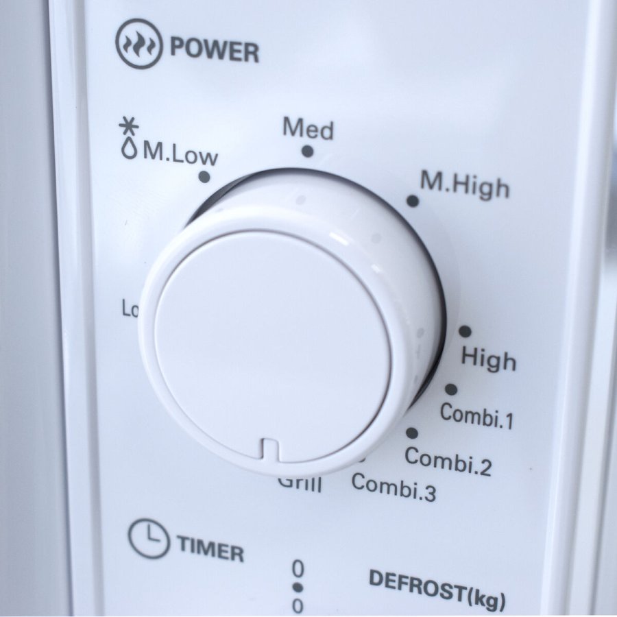 Mikroblgeovnen med Grill TM Electron Hvid 700 W 20 L #9