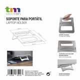 Notebookstativ TM Electron Silikone Aluminium Ergonomisk 22,5 x 22,8 x 0,4 cm #2