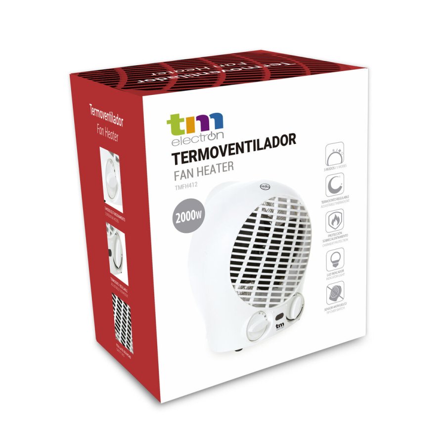 Brbar varmeblser TM Electron 1000-2000 W #5