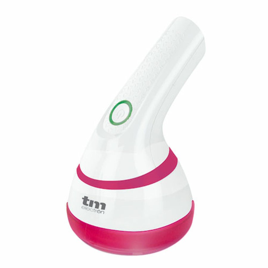Genopladelig elektrisk fnugrulle TM Electron Hvid Kompakt #1