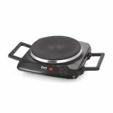 Elektrisk Varmeplade TM Electron Hvid 1500 W #1