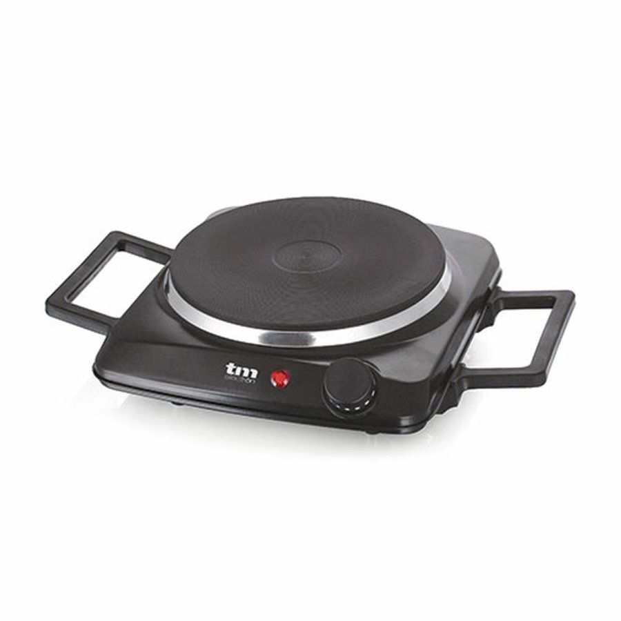 Elektrisk Varmeplade TM Electron Hvid 1500 W #1