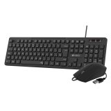 Tastatur og mus Subblim SUBKBC-CSSK01 Sort QWERTY #1