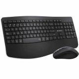 Tastatur og mus Subblim OFFICE PROWAVE Sort Spansk qwerty QWERTY #1