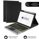 Tablet cover Subblim SUBKT4-BTPI03 Sort Spansk qwerty QWERTY #1