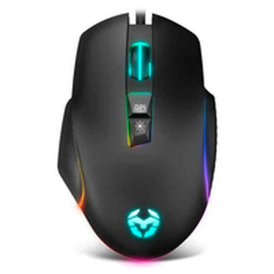 LED gaming-mus Krom NXKROMKEOS Sort 6400 dpi #1