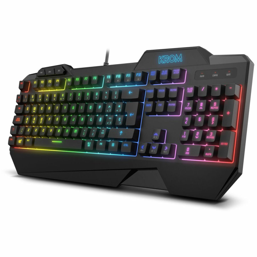 Gaming-tastatur og -mus Krom NXKROMKRSHRSP Sort #7