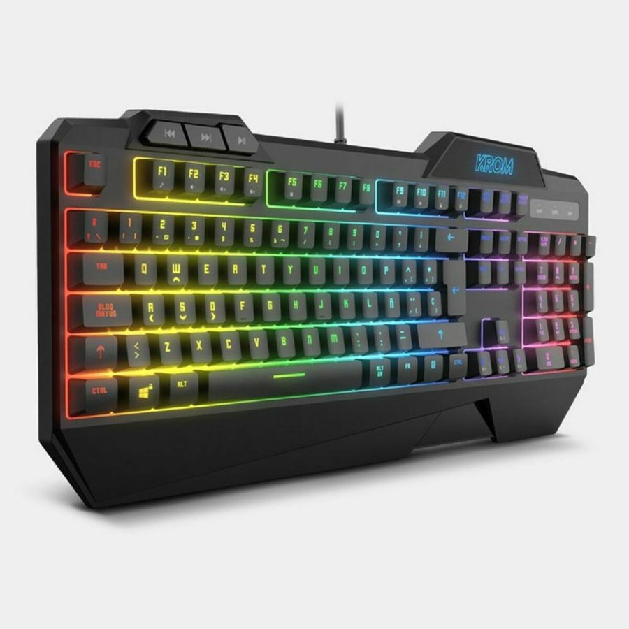 Gaming-tastatur og -mus Krom NXKROMKRSHRSP Sort #3
