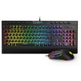 Gaming-tastatur og -mus Krom Kalyos Sort #1