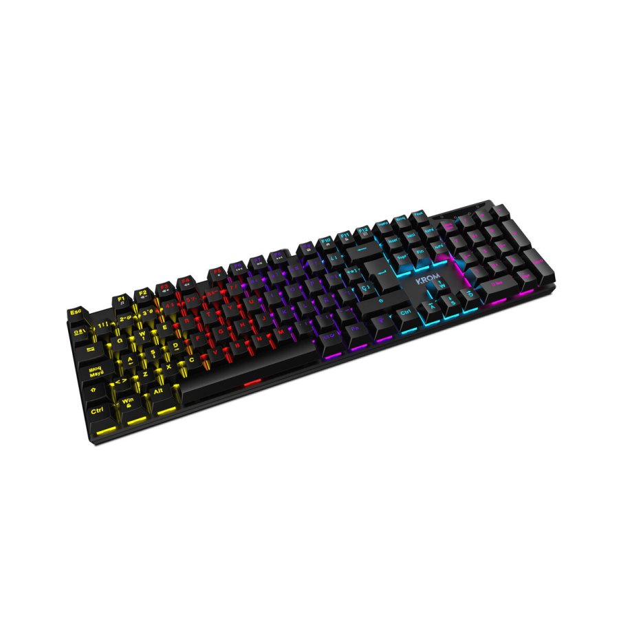 Gaming-tastatur Krom Kasic Sort Qwerty US #3