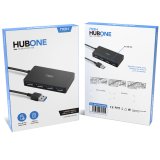 USB Hub Nox-Xtreme NXLITEHUBONE USB x 4 Sort #2