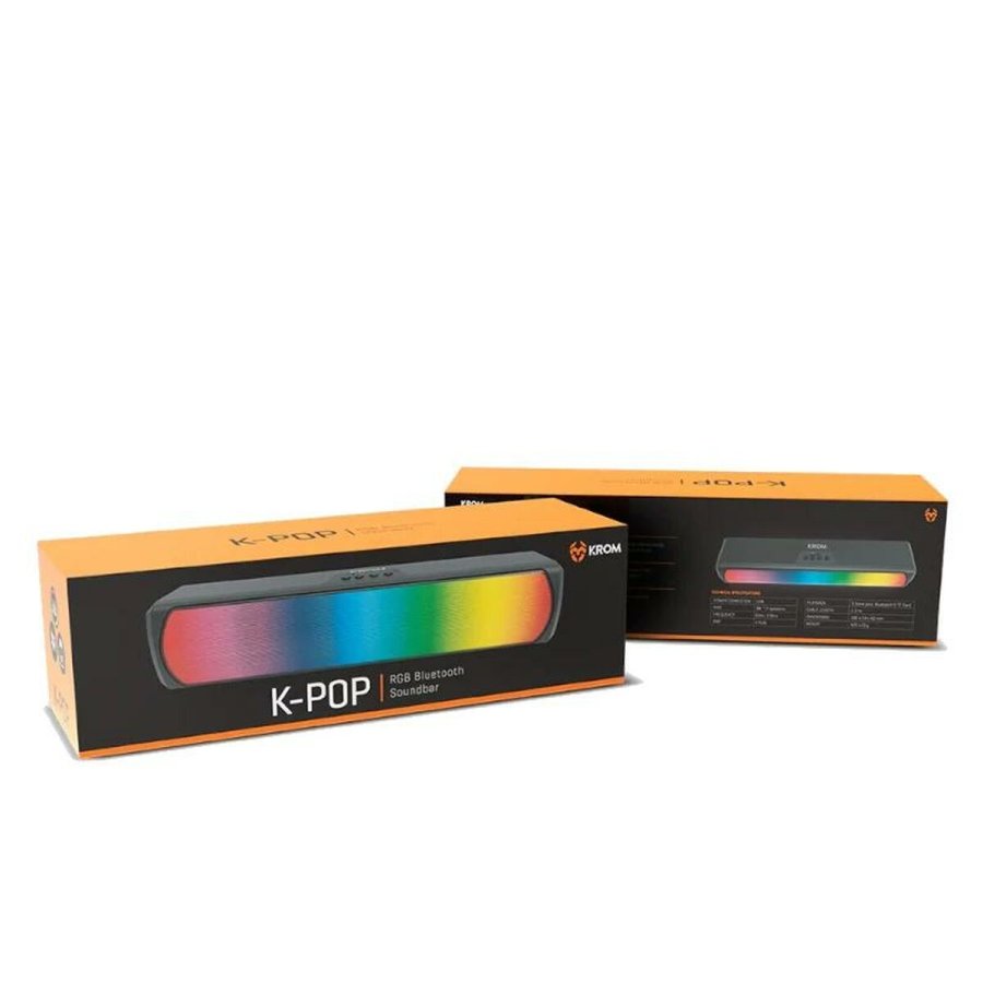 Brbare Bluetooth-hjttalere Krom NXKROMKPOP Sort 6 W #7