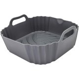 Genanvendelig silikonebakke til airfryer Vin Bouquet 20 cm #1