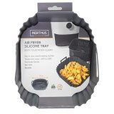 Genanvendelig silikonebakke til airfryer Vin Bouquet 20 cm #5
