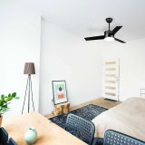 Loftsventilator Universal Blue 250-UVT1310 70 W Sort 70 W (119 cm) #3