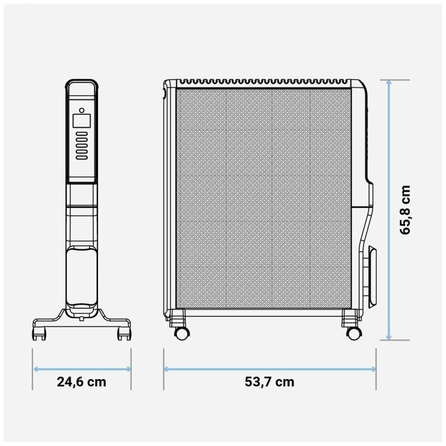 Radiator Universal Blue 4020B UCRM9004 Sort 2000 W #6