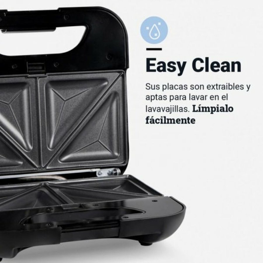 Sandwich Maker Universal Blue 700 W Sort #21