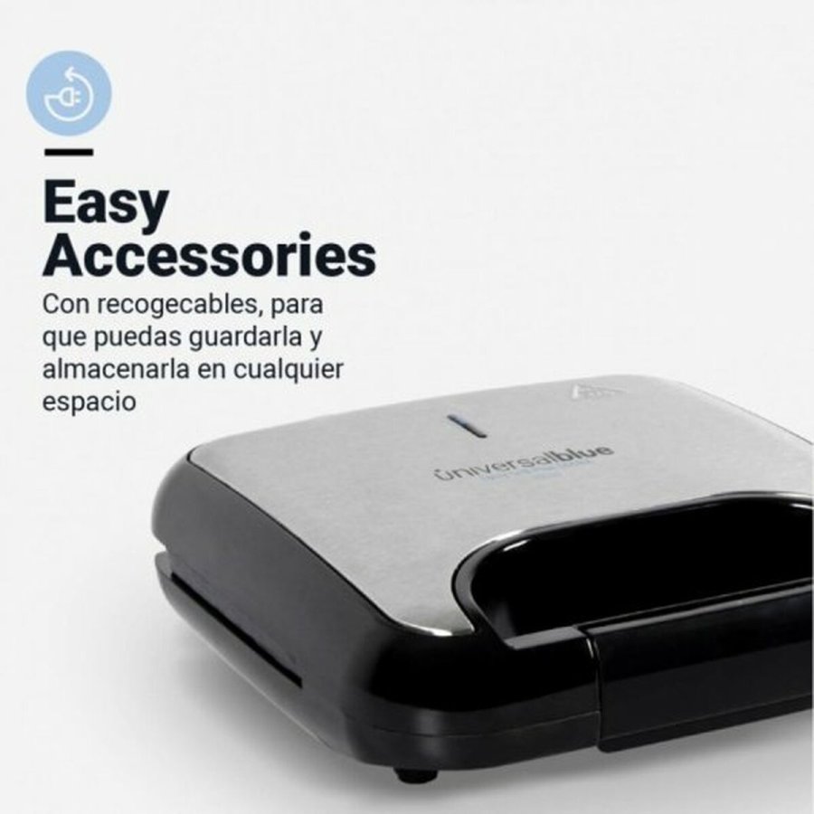 Sandwich Maker Universal Blue 700 W Sort #25