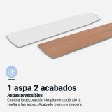 Loftsventilator Universal Blue 2009-UVT1349-23 Hvid Tr 35 W #4