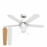 Loftsventilator Universal Blue 2015-UVT1355-23 Hvid 50 W #1