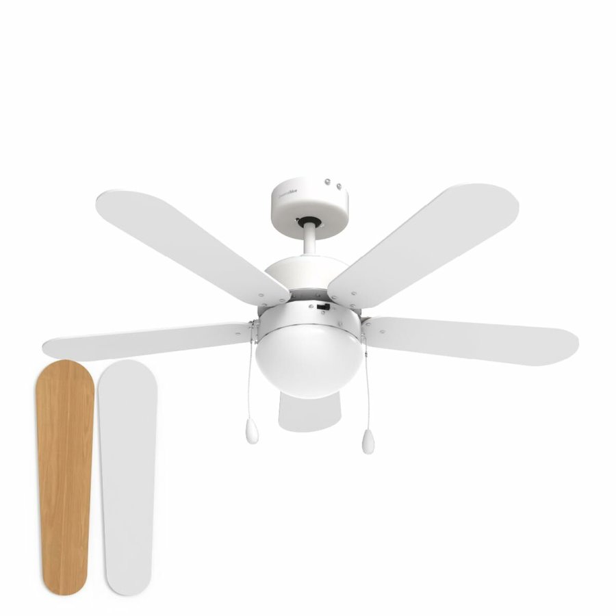 Loftsventilator Universal Blue 2015-UVT1355-23 Hvid 50 W #1