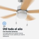 Loftsventilator Universal Blue 2015-UVT1355-23 Hvid 50 W #5