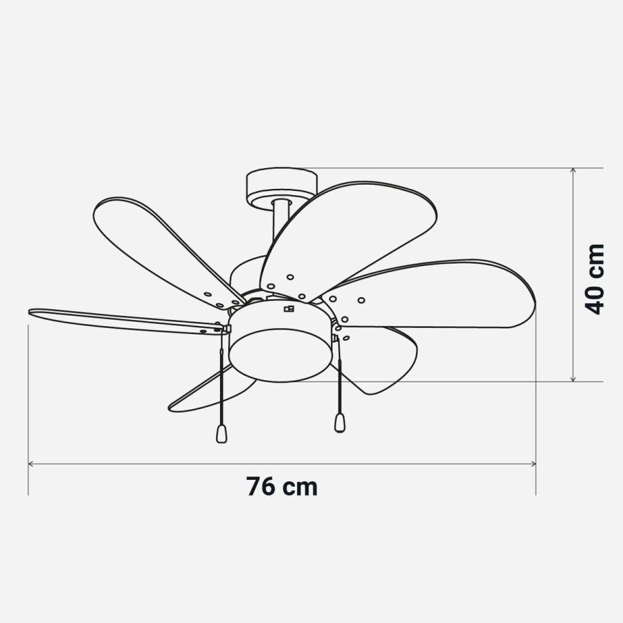 Loftsventilator Universal Blue 2016-UVT1356 #6