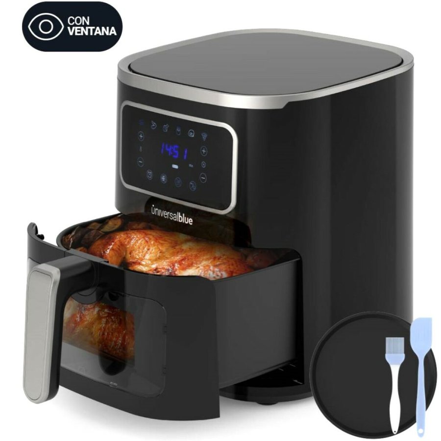 Varmluftsfrituregryde Universal Blue 6005 Sort 5 L #1