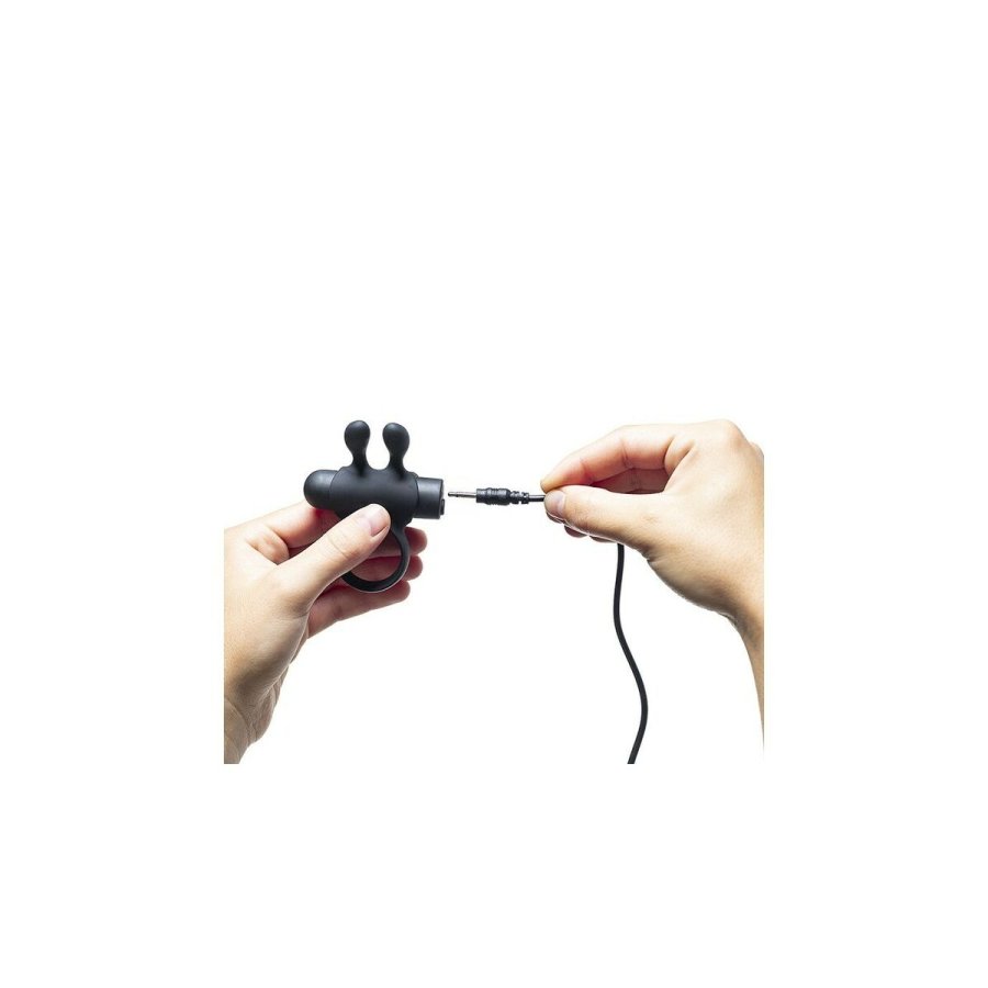 Vibrerende Ring Diversual Sort #11