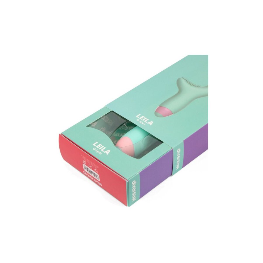 Dual Stimulation Vibe Diversual Lysegrn #6